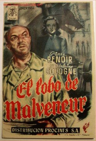 Cine: EL LOBO DE MALVENEUR - Foto 1
