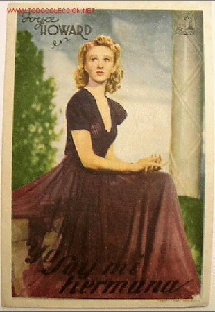 Foglietti di film di film antichi di cinema: YO SOY MI HERMANA