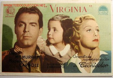 Cinema: VIRGINIA (sin gastos de env&iacute;o)