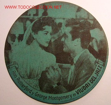 Folhetos de m&atilde;o de filmes antigos de cinema: VIUDAS DEL JAZZ