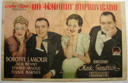 Cinema: UN TENORIO IMPROVISADO  (sin gastos de env&iacute;o)