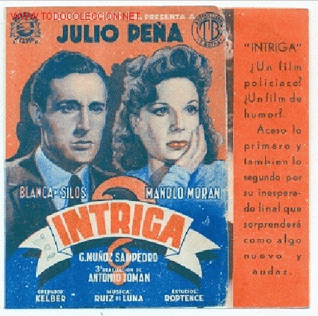 Cine: INTRIGA, Programa DOBLE (ver imagen complementaria) - Foto 1