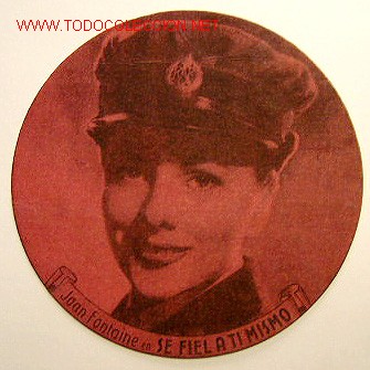 Folhetos de m&atilde;o de filmes antigos de cinema: SE FIEL A TI MISMO (cartulina)