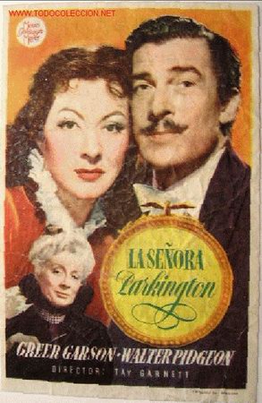 Folhetos de m&atilde;o de filmes antigos de cinema: LA SE&Ntilde;ORA PARKINGTON (sin gastos de env&iacute;o)