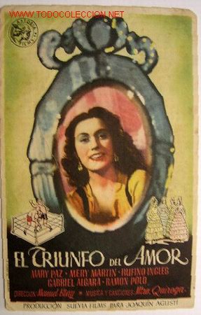 Cine: EL TRIUNFO DEL AMOR - Foto 1