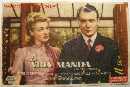 Cinema: LA VIDA MANDA (sin gastos de env&iacute;o)