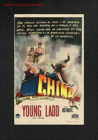 Cine: China (Robert Young, Alan Ladd) - Foto 1