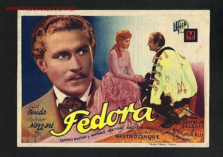 Cine: Fedora (Luisa Ferida, Amadeo Nazzari) - Foto 1