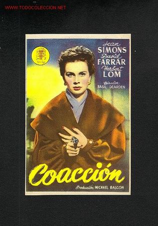 Cine: Coaccion (Jean Simons, David Farrar) - Foto 1