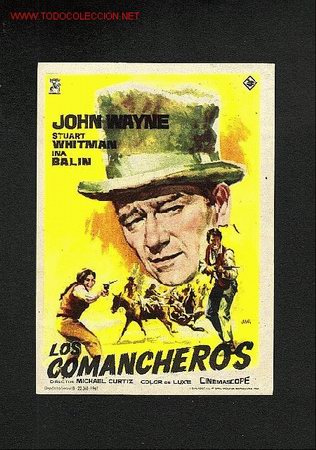Cine: Los comancheros (John Wayne) (western) - Foto 1