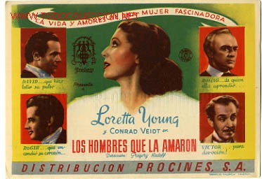 Cine: LOS HOMBRES QUE LA AMARON ,      PM3356 - Foto 1