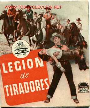 Cine: LEGION DE TIRADORES, DOBLE , PM3608 - Foto 1