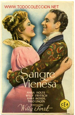 Cine: SANGRE VIENESA ,   PM3709 - Foto 1