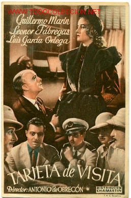 Cinema: TARJETA DE VISITA   ,   PM3731