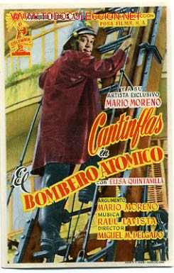 Cine: EL BOMBERO ATOMICO , CANTINFLAS   PM3876 - Foto 1