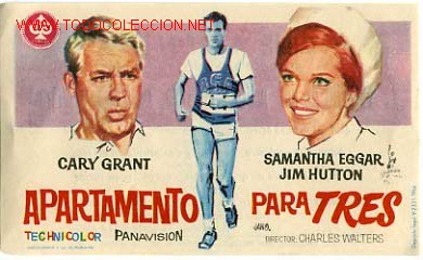 Foglietti di film di film antichi di cinema: APARTAMENTO PARA TRES   PM3884