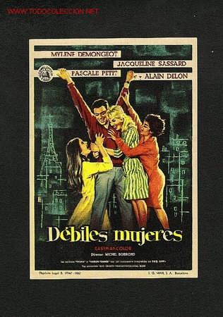Cine: Debiles mujeres (Alain Delon) - Foto 1