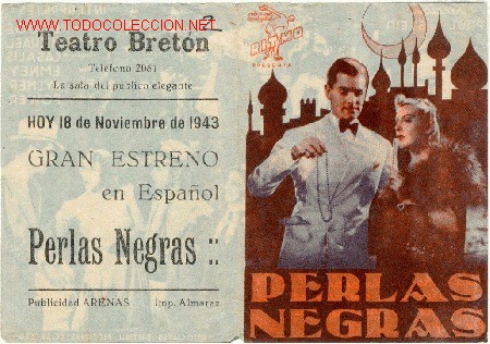 Cine: PROGRAMA PERLAS NEGRAS - Foto 1