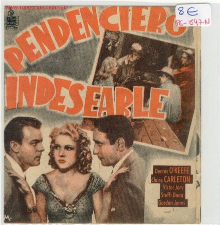 Cine: PROGRAMA PENDENCIERO INDESEABLE - Foto 1