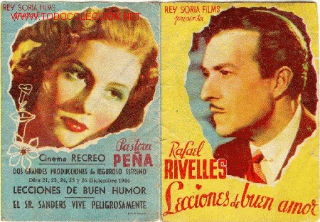 Cine: PROGRAMA LECCIONES DE BUEN AMOR - Foto 1