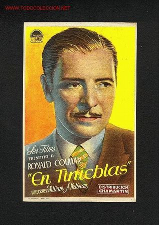Cine: En tinieblas (Ronald Colman) - Foto 1