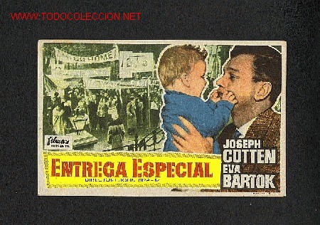 Cine: Entrega especial (Joseph Cotten, Eva Bartok) - Foto 1