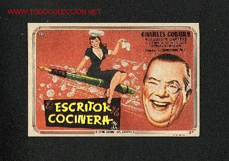 Cine: El escritor y la cocinera (Charles Coburn) - Foto 1