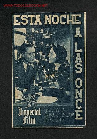 Cine: Esta noche a las once (doble) - Foto 1