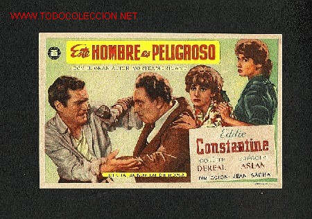 Cine: Este hombre es peligroso (Eddie Constantine) - Foto 1