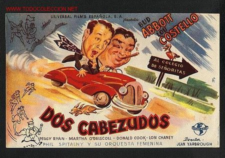 Cine: Dos cabezudos - Foto 1