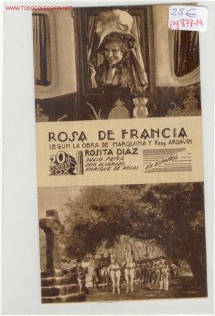 Cine: (pg-879-n)PROGRAMA ROSA DE FRANCIA