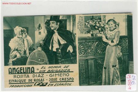 Cine: (pg-875-n)PROGRAMA ANGELINA O EL HONOR DE UN BRIGADIER - Foto 1