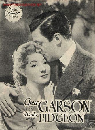 Cine: DE CORAZON A CORAZON PROGRAMA DOBLE MGM GREER GARSON WALTER PIDGEON - Foto 1