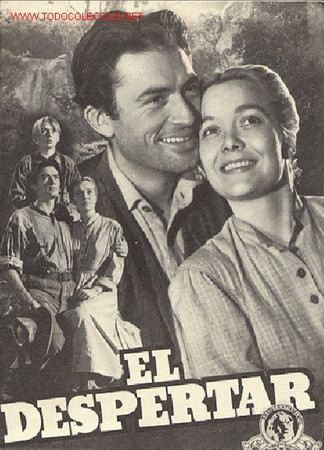 Cine: EL DESPERTAR PROGRAMA DOBLE MGM GREGORY PECK JANE WYMAN - Foto 1