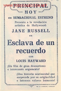 Cine: ESCLAVA DE UN RECUERDO - Foto 2