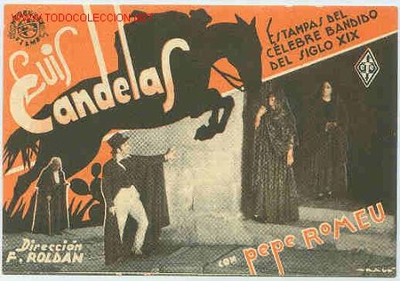 Cine: Luis Candelas (tarjeta a&ntilde;os 30) - Foto 1