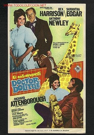 Cine: El extravagante Doctor Dolittle (Rex Harrison) - Foto 1