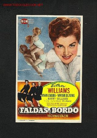 Cine: Faldas a bordo (Esther Williams) - Foto 1