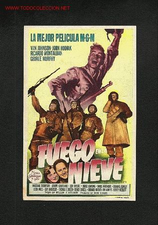 Cine: Fuego en la nieve (Van Johnson, George Murphy) - Foto 1