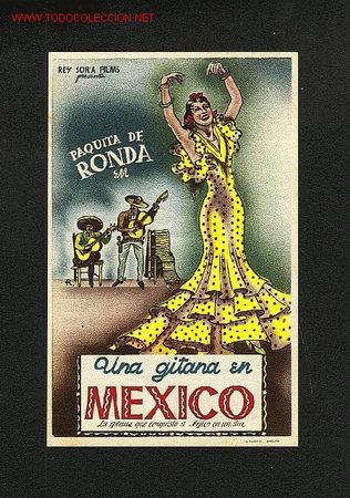 Cine: Una gitana en Mexico - Foto 1