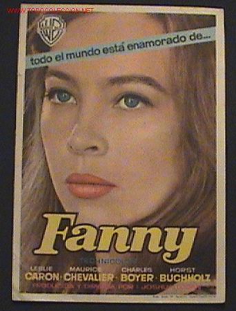 Cine: ANTIGUO PROGRAMA DE MANO - FANNY -  DE CONSERVACION. - Foto 1