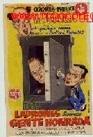 Folhetos de m&atilde;o de filmes antigos de cinema: Los ladrones somos gente honrada