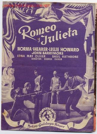 Cine: ROMEO Y JULIETA ,DOBLE ,METRO