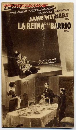 Foglietti di film di film antichi di cinema: LA REINA DEL BARRIO , TARJETA FOX