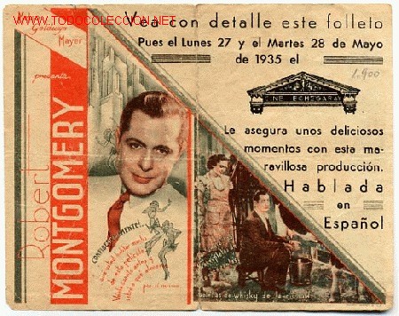 Cine: EL REFUGIO, DOBLE. 1935, METRO - Foto 2