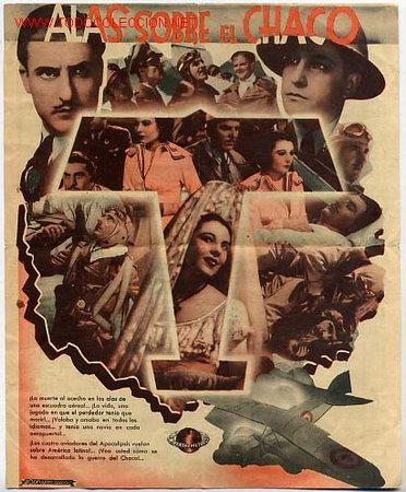 Cine: ALAS SOBRE EL CHACO  , DOBLE,1941 - Foto 2