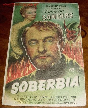 Cinema: ANTIGUO PROGRAMA DE MANO - SOBERBIA -  PUBLICIDAD IDEAL CINEMA.