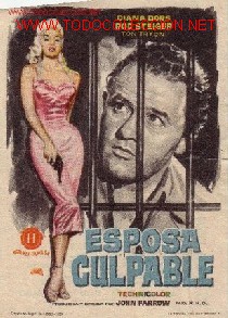 Foglietti di film di film antichi di cinema: Esposa culpable