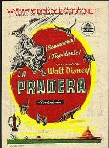 Foglietti di film di film antichi di cinema: La pradera