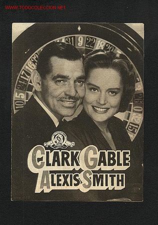 Cine: Hagan juego (Clark Gable, Alexis Smith) (doble) - Foto 1